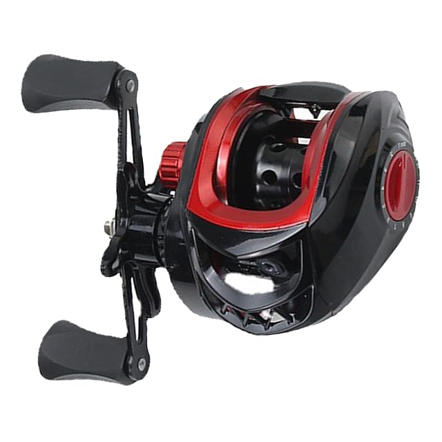 lyrlody metal baitcasting reel with long-cast spool